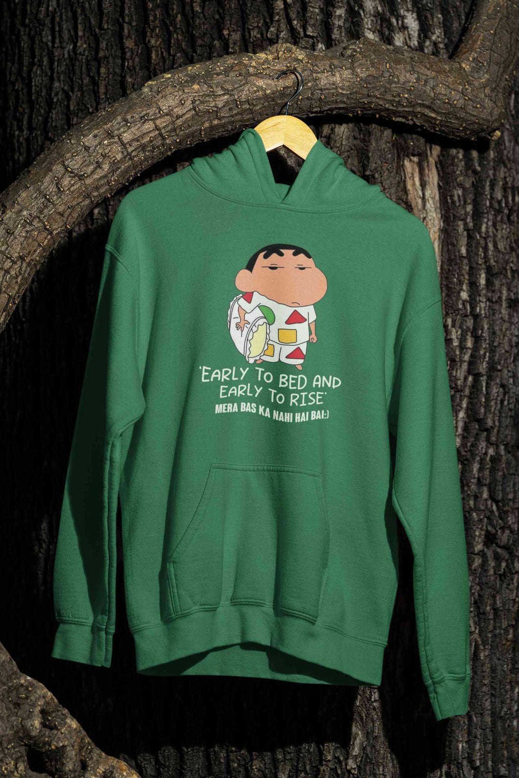Early To Bed And Early To Rise Cartoon Funny Memes Men Hoodies-KidsFashionVilla