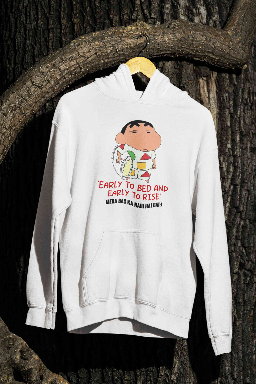 Early To Bed And Early To Rise Cartoon Funny Memes Men Hoodies-KidsFashionVilla