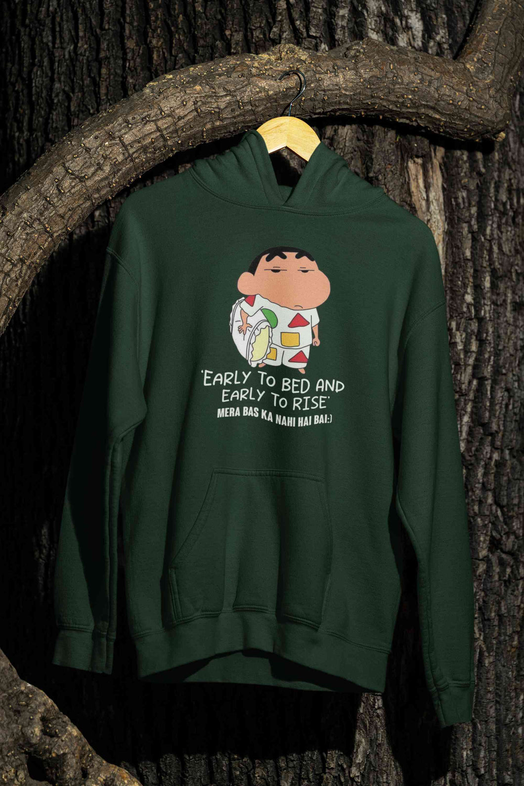 Early To Bed And Early To Rise Cartoon Funny Memes Men Hoodies-KidsFashionVilla