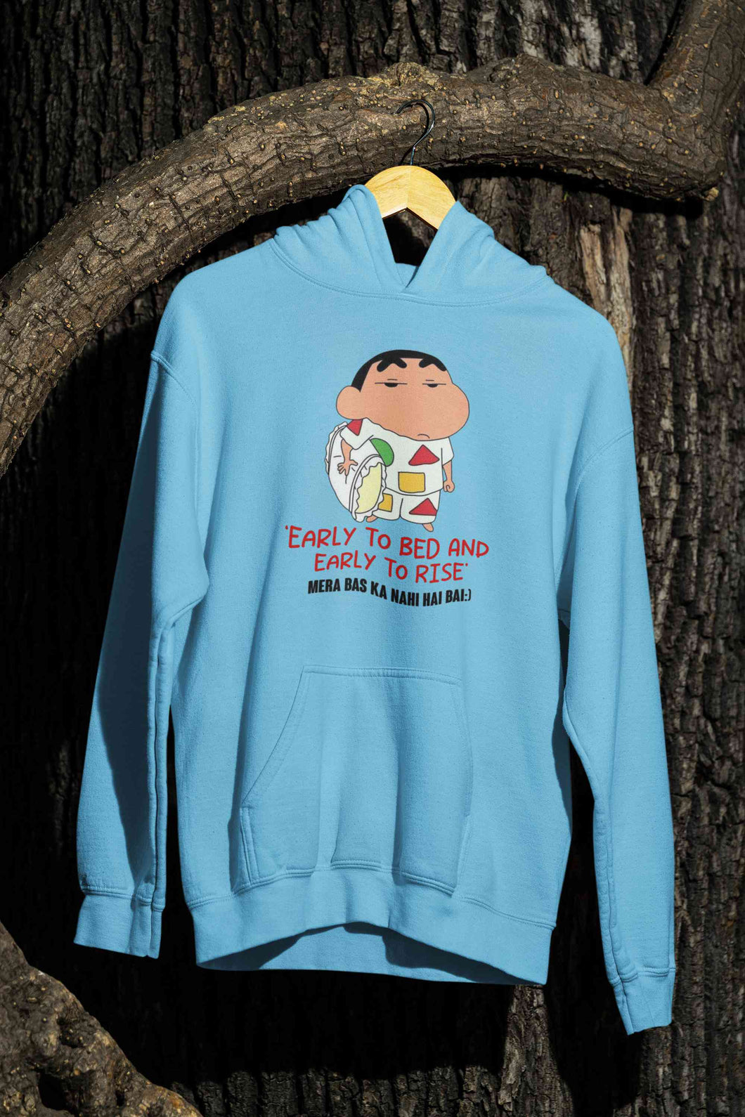 Early To Bed And Early To Rise Cartoon Funny Memes Men Hoodies-KidsFashionVilla