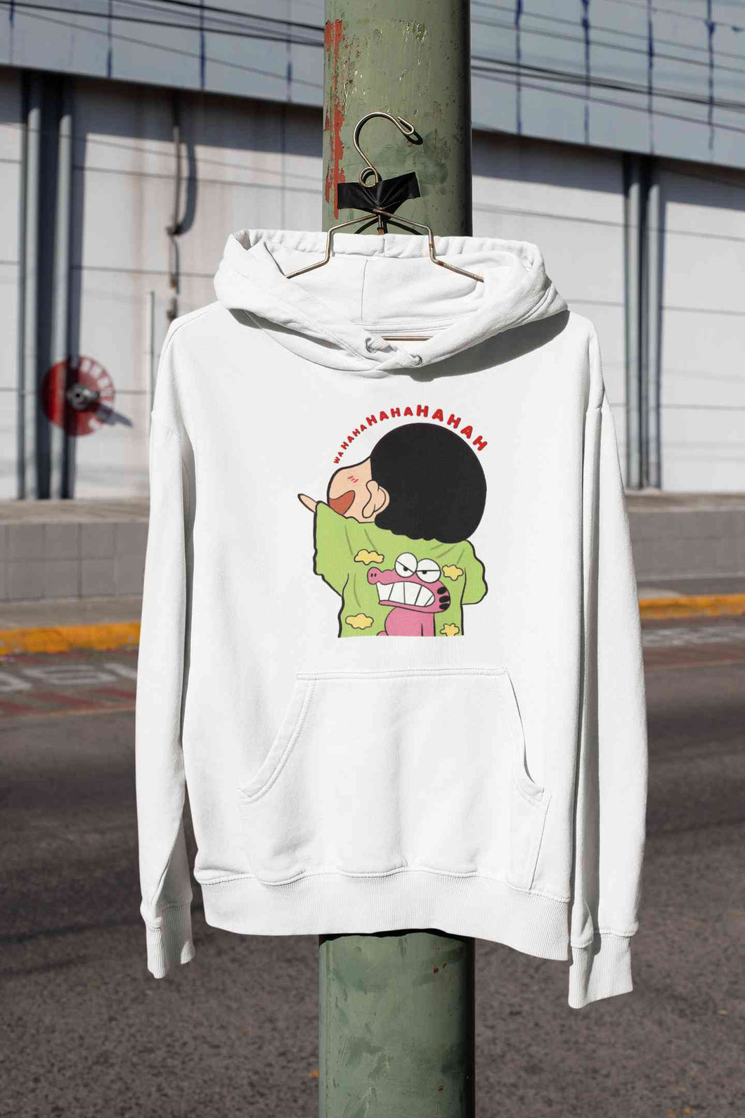 Hahaha Cartoon Funny Memes Men Hoodies-KidsFashionVilla