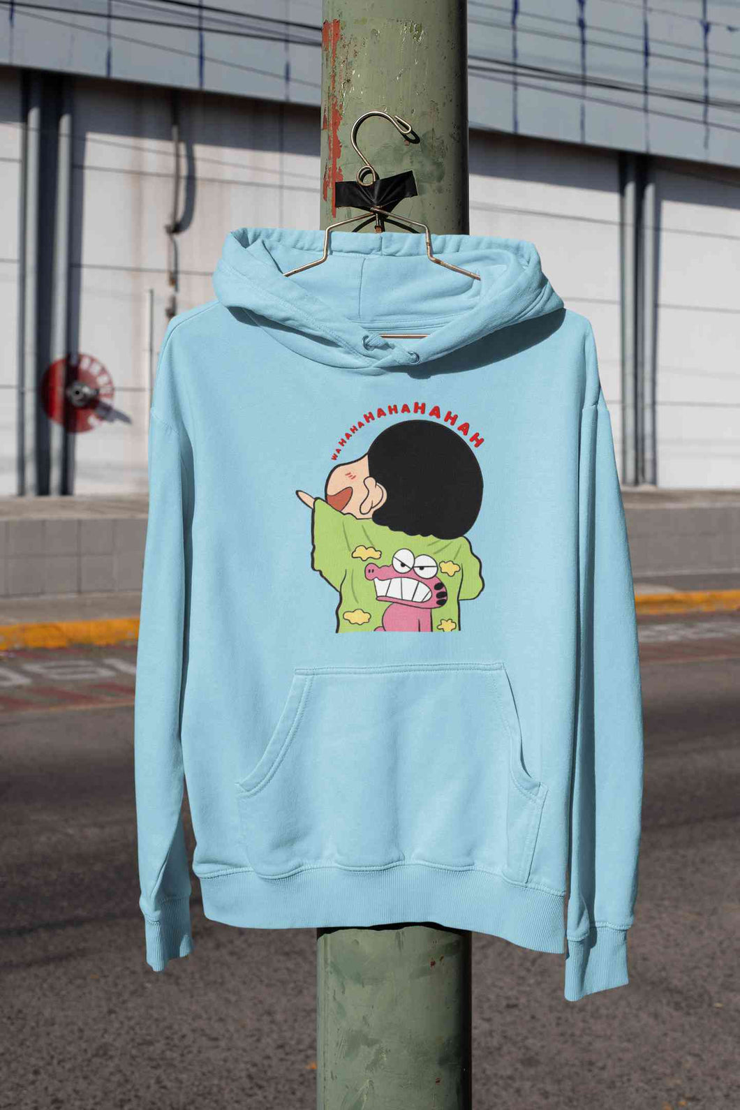 Hahaha Cartoon Funny Memes Men Hoodies-KidsFashionVilla