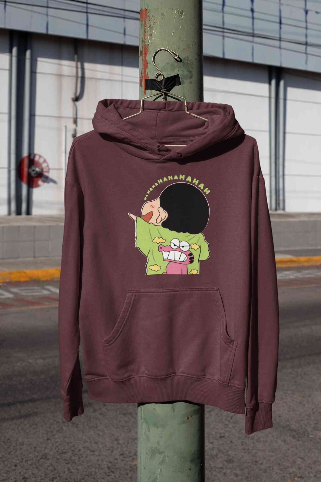 Hahaha Cartoon Funny Memes Men Hoodies-KidsFashionVilla