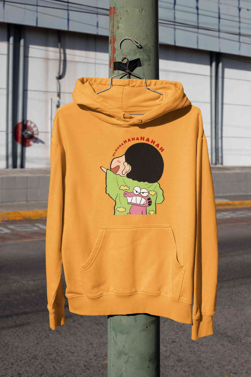 Hahaha Cartoon Funny Memes Men Hoodies-KidsFashionVilla