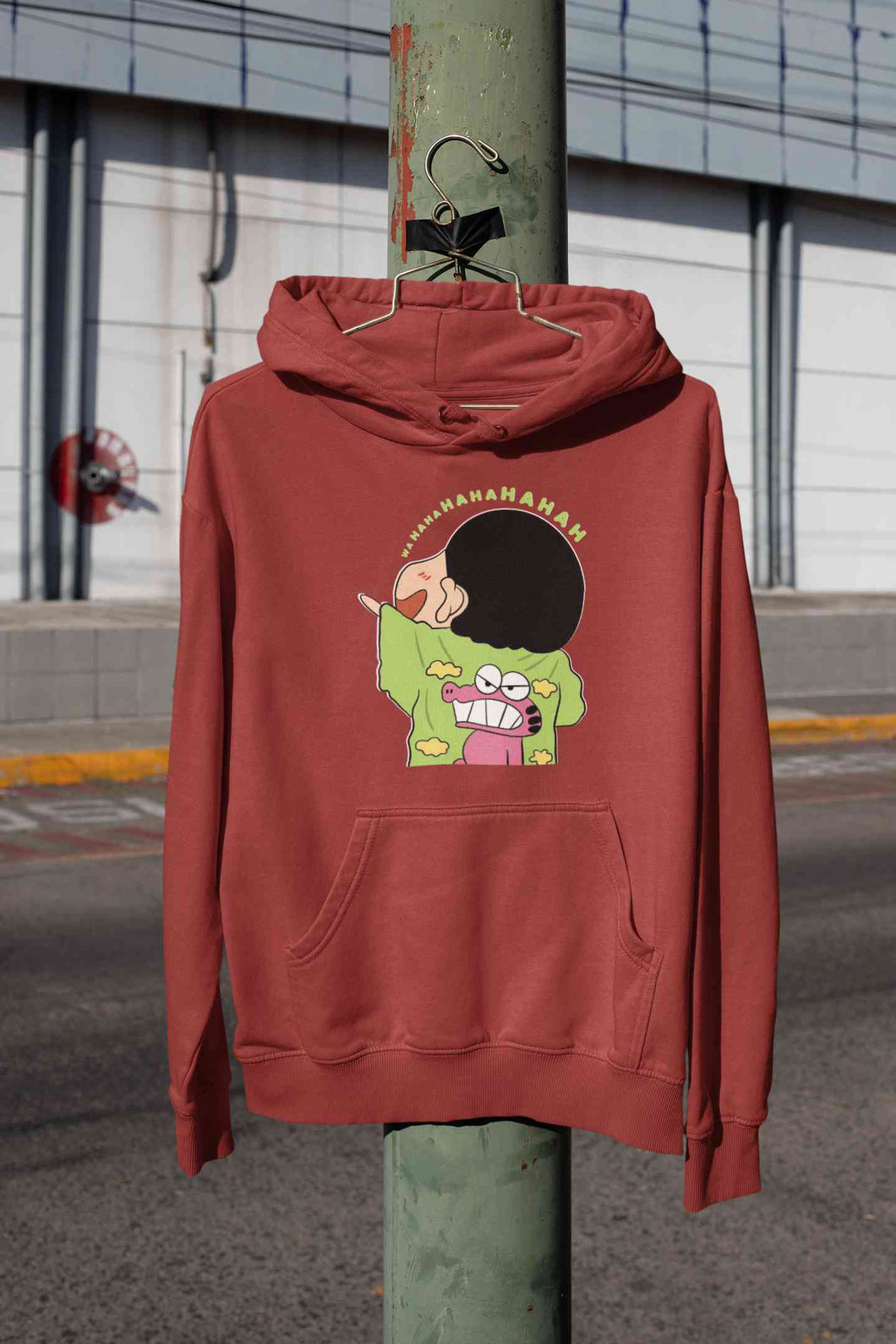 Hahaha Cartoon Funny Memes Men Hoodies-KidsFashionVilla