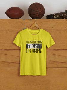 Cartoon Anime Women Half Sleeves T-shirt- KidsFashionVilla