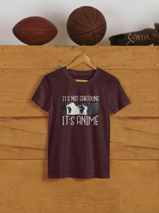 Cartoon Anime Women Half Sleeves T-shirt- KidsFashionVilla