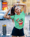 Ab Jao Yaha Se Women Half Sleeves T-shirt- KidsFashionVilla
