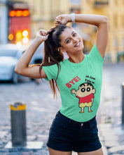 Load image into Gallery viewer, Ab Jao Yaha Se Women Half Sleeves T-shirt- KidsFashionVilla
