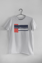 Load image into Gallery viewer, Rebel With A Cause Quotes Women Half Sleeves T-shirt- KidsFashionVilla
