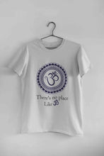 Load image into Gallery viewer, Om Yoga Mens Half Sleeves T-shirt- KidsFashionVilla
