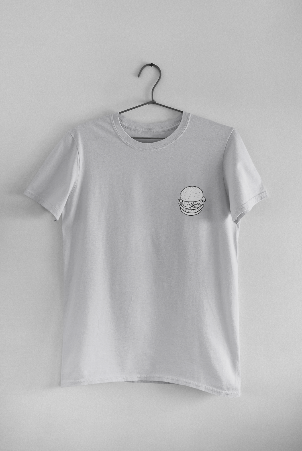 Burger Quotes Women Half Sleeves T-shirt- KidsFashionVilla
