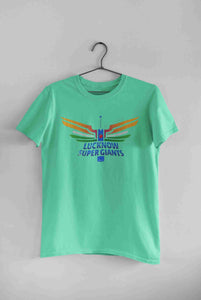 LSG Lucknow Super Gaints Women Half Sleeves T-shirt- KidsFashionVilla