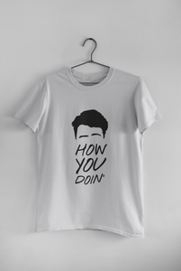 How You Doin Web Series Women Half Sleeves T-shirt- KidsFashionVilla