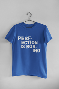 Perfection Is Boring Alia Bhatt Celebrity T-shirt- KidsFashionVilla