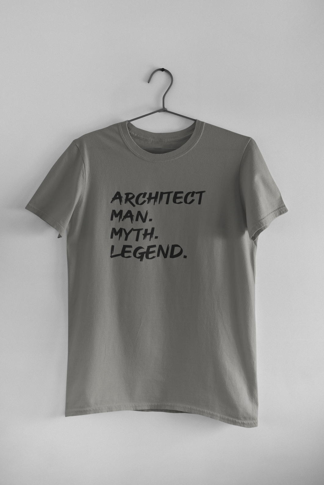 Architect Man Myth Legend Architect Profession Mens Half Sleeves T-shirt- KidsFashionVilla