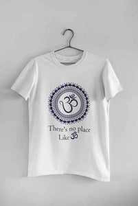 Om Yoga Mens Half Sleeves T-shirt- KidsFashionVilla