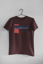 Load image into Gallery viewer, Rebel With A Cause Quotes Women Half Sleeves T-shirt- KidsFashionVilla
