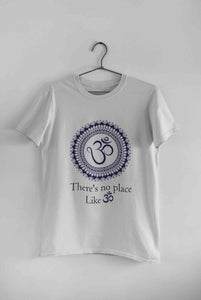 Om Yoga Mens Half Sleeves T-shirt- KidsFashionVilla