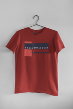Load image into Gallery viewer, Rebel With A Cause Quotes Women Half Sleeves T-shirt- KidsFashionVilla
