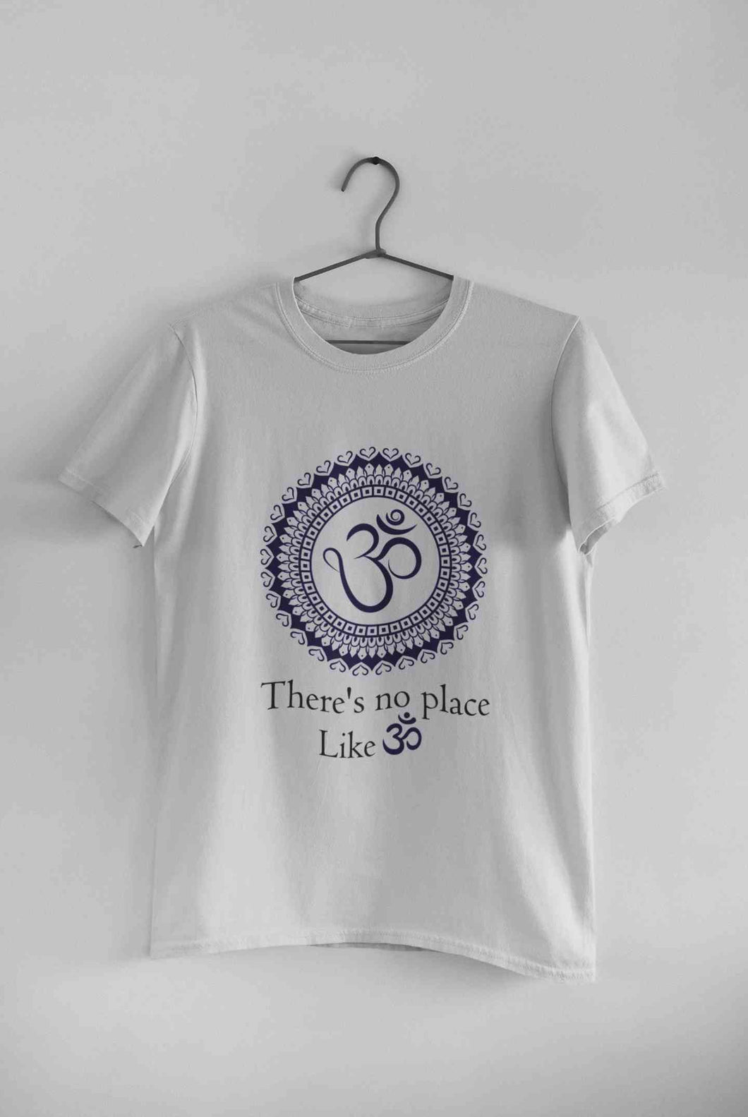 Om Yoga Mens Half Sleeves T-shirt- KidsFashionVilla