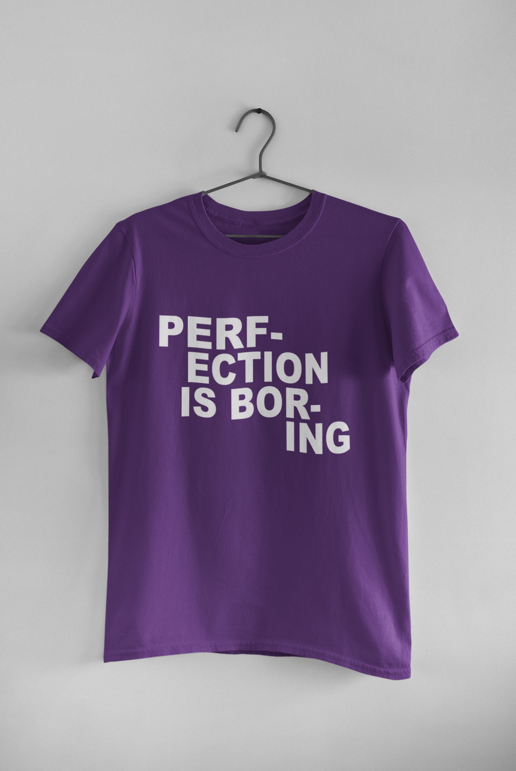 Perfection Is Boring Alia Bhatt Celebrity T-shirt- KidsFashionVilla