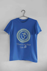 Om Yoga Mens Half Sleeves T-shirt- KidsFashionVilla