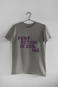 Perfection Is Boring Alia Bhatt Celebrity T-shirt- KidsFashionVilla