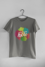 Load image into Gallery viewer, Happy Holi Women Half Sleeves T-shirt- KidsFashionVilla
