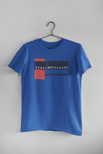 Load image into Gallery viewer, Rebel With A Cause Quotes Women Half Sleeves T-shirt- KidsFashionVilla
