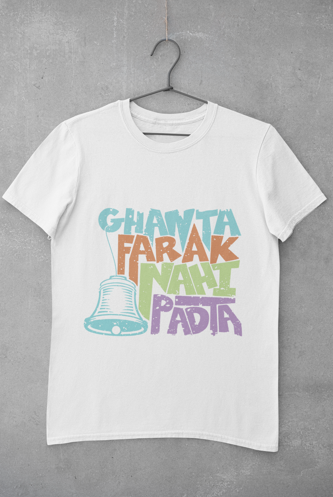 Ghanta Farak Mens Half Sleeves T-shirt- KidsFashionVilla