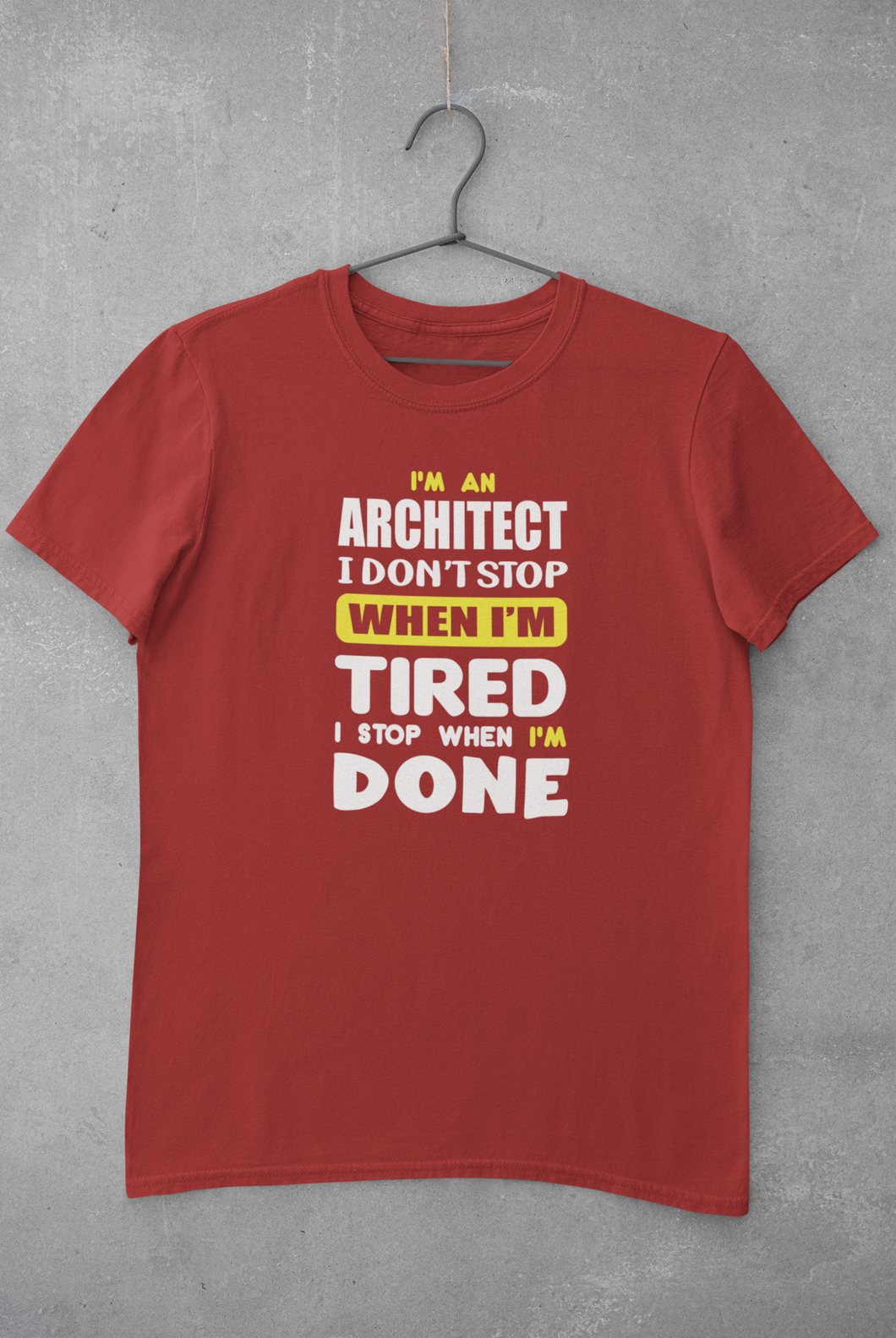 I Am Architect Profession Mens Half Sleeves T-shirt- KidsFashionVilla