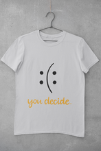 Load image into Gallery viewer, You Decide Women Half Sleeves T-shirt- KidsFashionVilla
