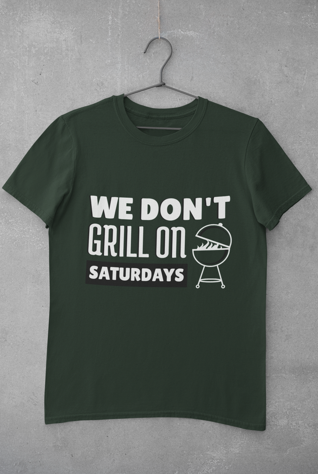 Grill Quote Mens Half Sleeves T-shirt- KidsFashionVilla
