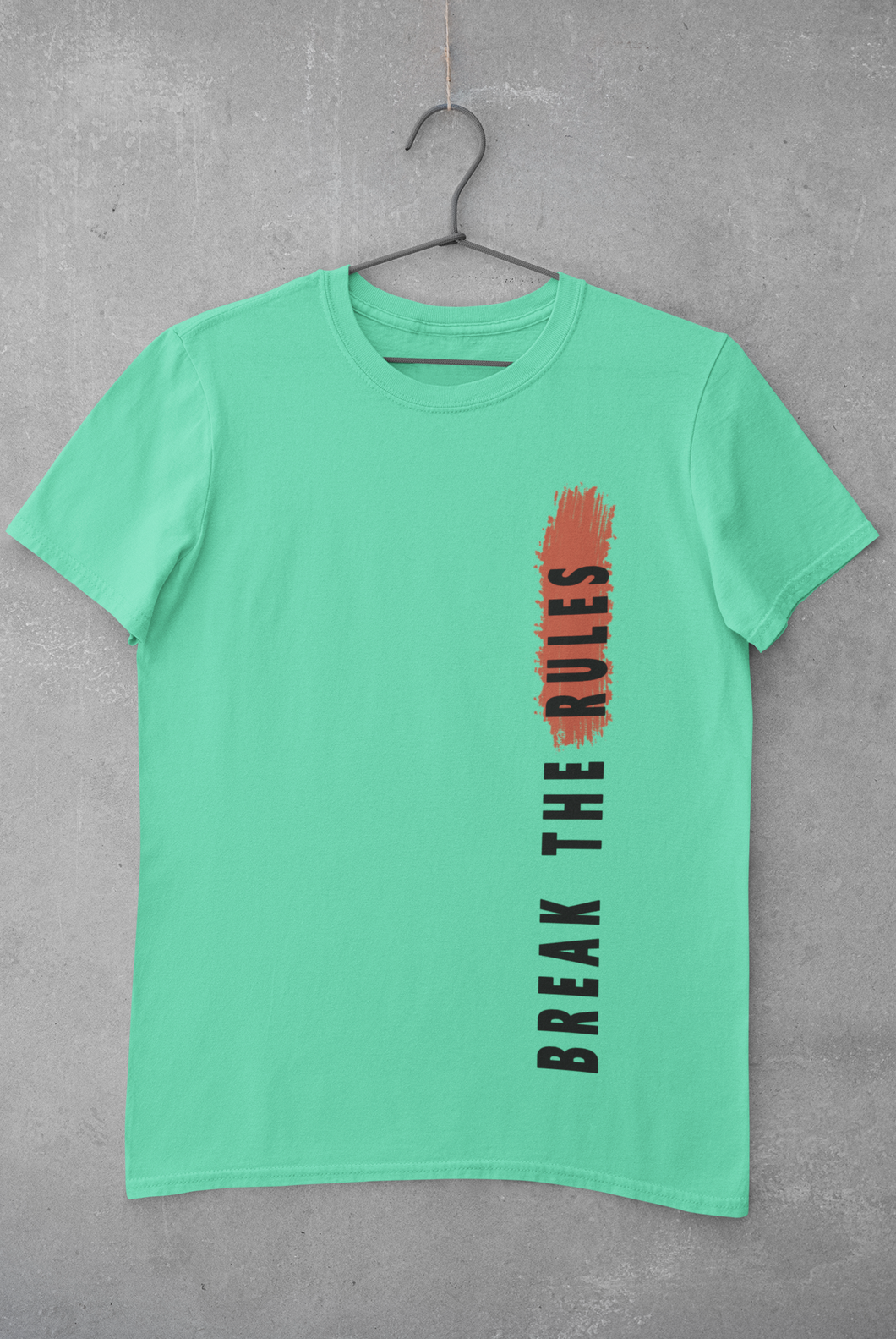 Break The Rules Women Half Sleeves T-shirt- KidsFashionVilla