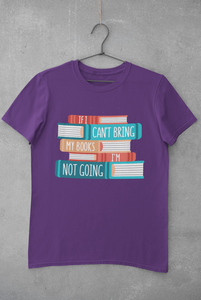 Books Mens Half Sleeves T-shirt- KidsFashionVilla