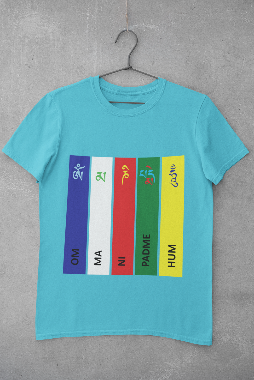 Ladakh Om Mani Padme Hum Mens Half Sleeves T-shirt- KidsFashionVilla