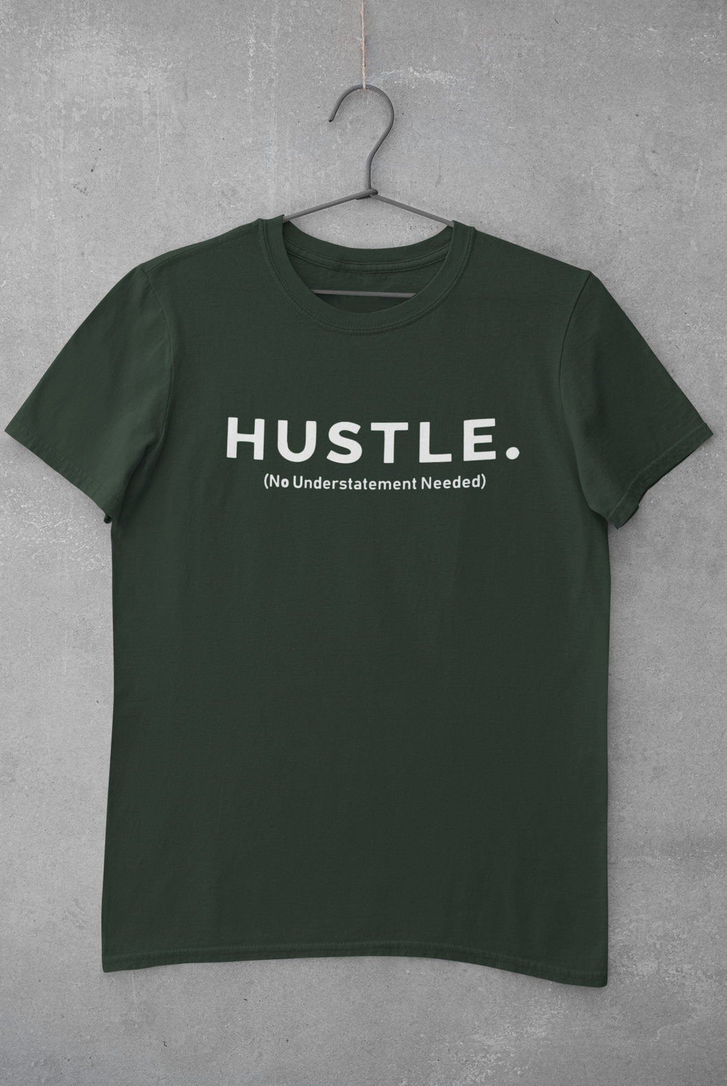 Hustle Mens Half Sleeves T-shirt- KidsFashionVilla