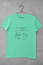 Load image into Gallery viewer, Math Formula Mens Half Sleeves T-shirt- KidsFashionVilla
