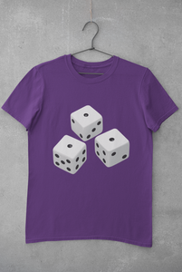 Dice Women Half Sleeves T-shirt- KidsFashionVilla