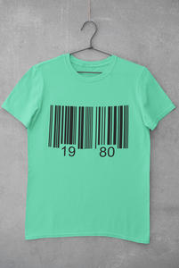 Bar Code Birthday Women Half Sleeves T-shirt- KidsFashionVilla