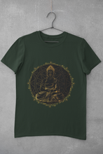 Load image into Gallery viewer, Buddha Gold Women Half Sleeves T-shirt- KidsFashionVilla
