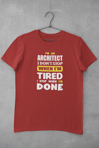 I Am Architect Profession Women Half Sleeves T-shirt- KidsFashionVilla