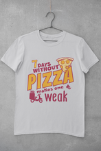 Load image into Gallery viewer, Pizza Women Half Sleeves T-shirt- KidsFashionVilla
