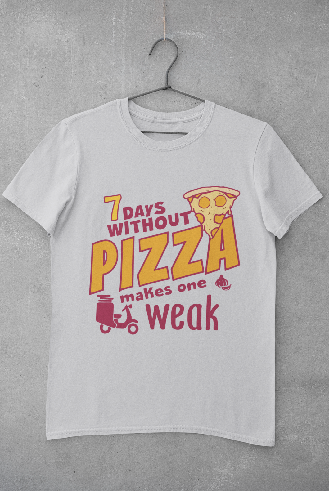 Pizza Women Half Sleeves T-shirt- KidsFashionVilla