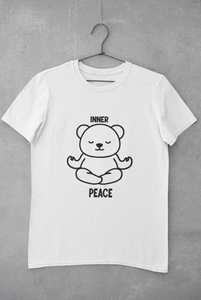 Inner Peace Women Half Sleeves T-shirt- KidsFashionVilla