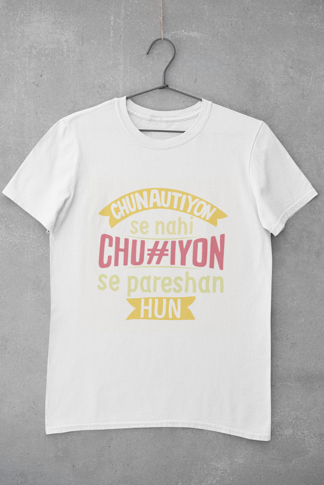 Chunautiyon Mens Half Sleeves T-shirt- KidsFashionVilla