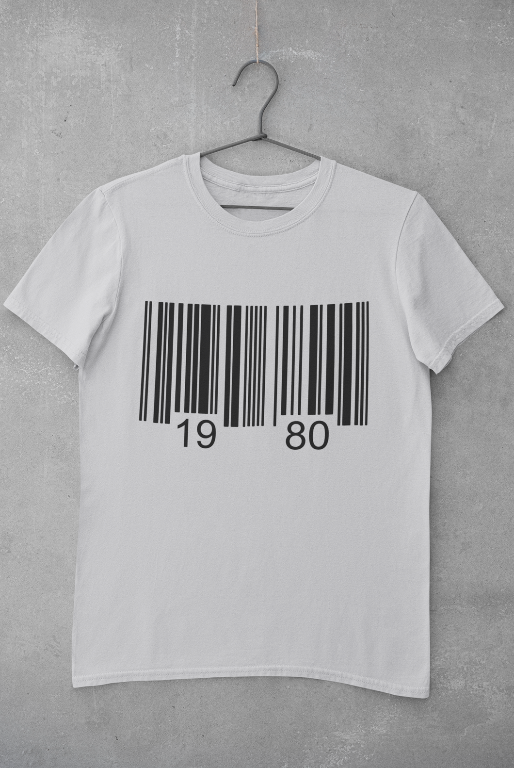 Bar Code Birthday Mens Half Sleeves T-shirt- KidsFashionVilla