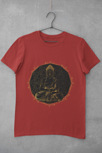 Load image into Gallery viewer, Buddha Gold Women Half Sleeves T-shirt- KidsFashionVilla
