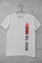 Load image into Gallery viewer, Break The Rules Mens Half Sleeves T-shirt- KidsFashionVilla
